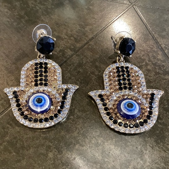 Fashion Jewelry Jewelry - Evil Eye Earrings